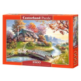 Puzzle 1500 Peças Chalé Castorland 150359