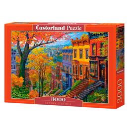 Puzzle 3000 Peças Outono na Colina Castorland 300709