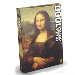 Oportunidade Grow Quebra-cabeça 1000 peças Monalisa