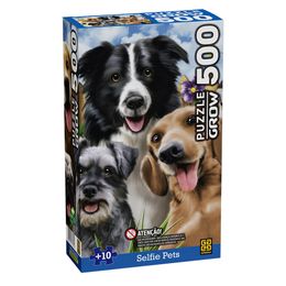 Oportunidade Grow Quebra-cabeça 500 peças Selfie Pets