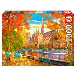 Puzzle 1000 Peças Notredame no Outono - Educa 19936