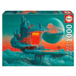 Puzzle 1000 Peças Planeta de Fogo e Gelo - Educa 20237