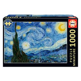 Puzzle 1000 Peças Mini Noite Estrelada Van Gogh - Educa 20247