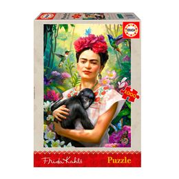 Puzzle 1000 Peças Jardim da Vida Frida Kahlo - Educa 20176