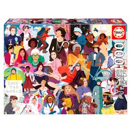 Puzzle 1000 Peças Mulheres Icônicas - Educa 20556