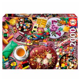 Puzzle 2000 Peças Mesa de Costura - Educa 20263