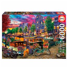 Puzzle 6000 Peças Encantos de Amsterdam - Educa 20330