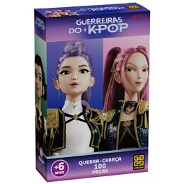 Quebra-cabeça 100 peças Guerreiras do K-POP