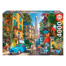 Puzzle 4000 Peças Ruas Antigas de Paris - Educa 19284