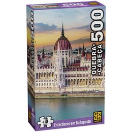 Quebra-cabeça 500 peças Entardecer em Budapeste Grow